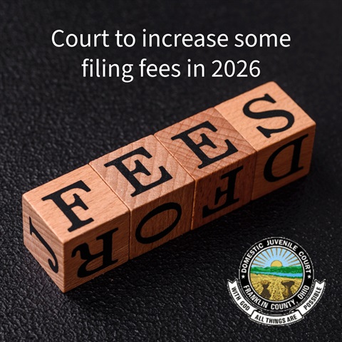 Some court filing fees will increase in 2026